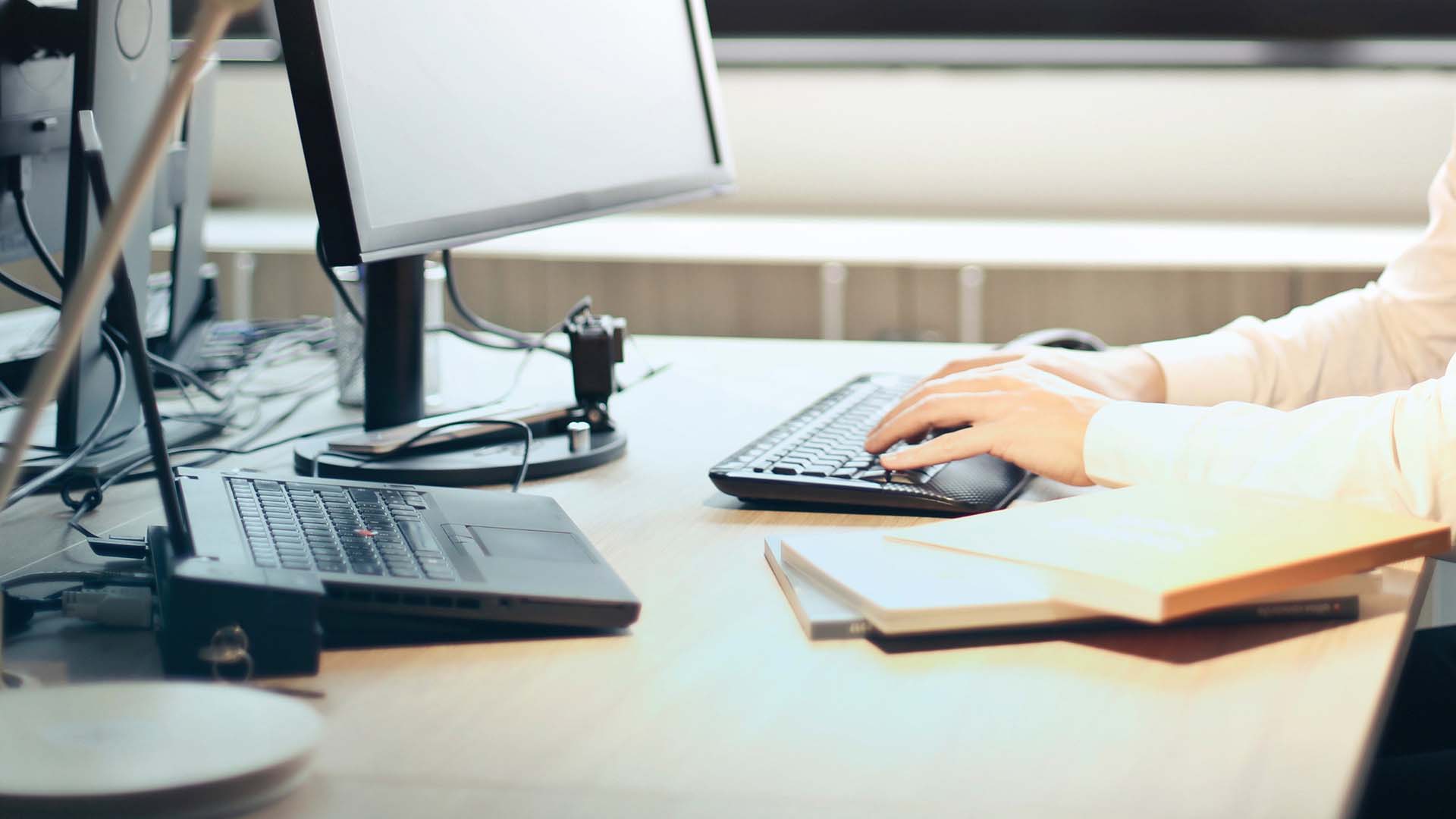 Typing on a Computer